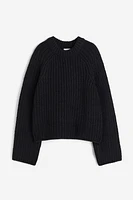 Oversized Rib-knit Sweater