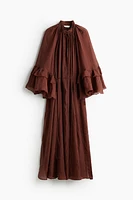 Flounced Maxi Dress