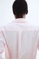 Chemise en lin mélangé