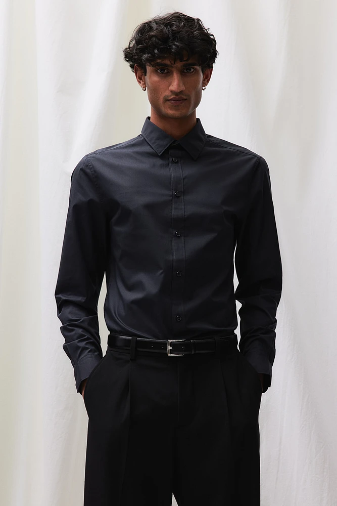 Slim Fit Easy-iron Shirt