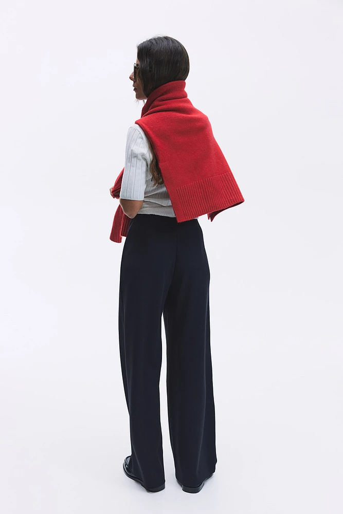 Button-front Pants