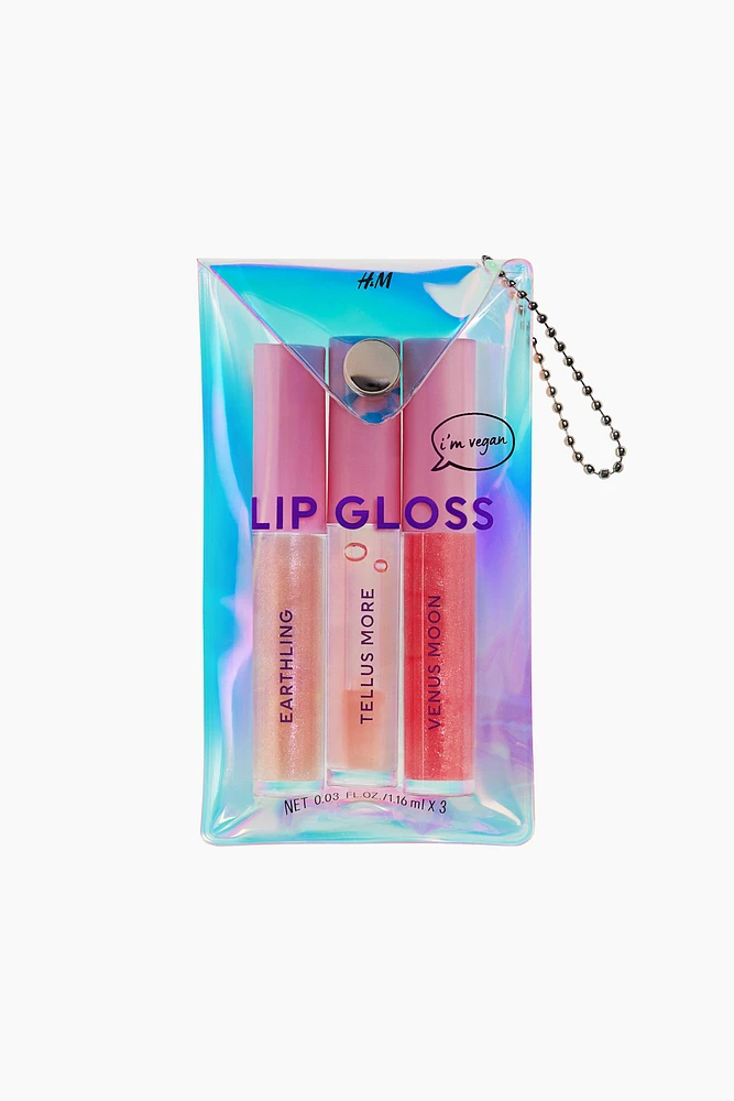 3-pack Mini Lip Glosses