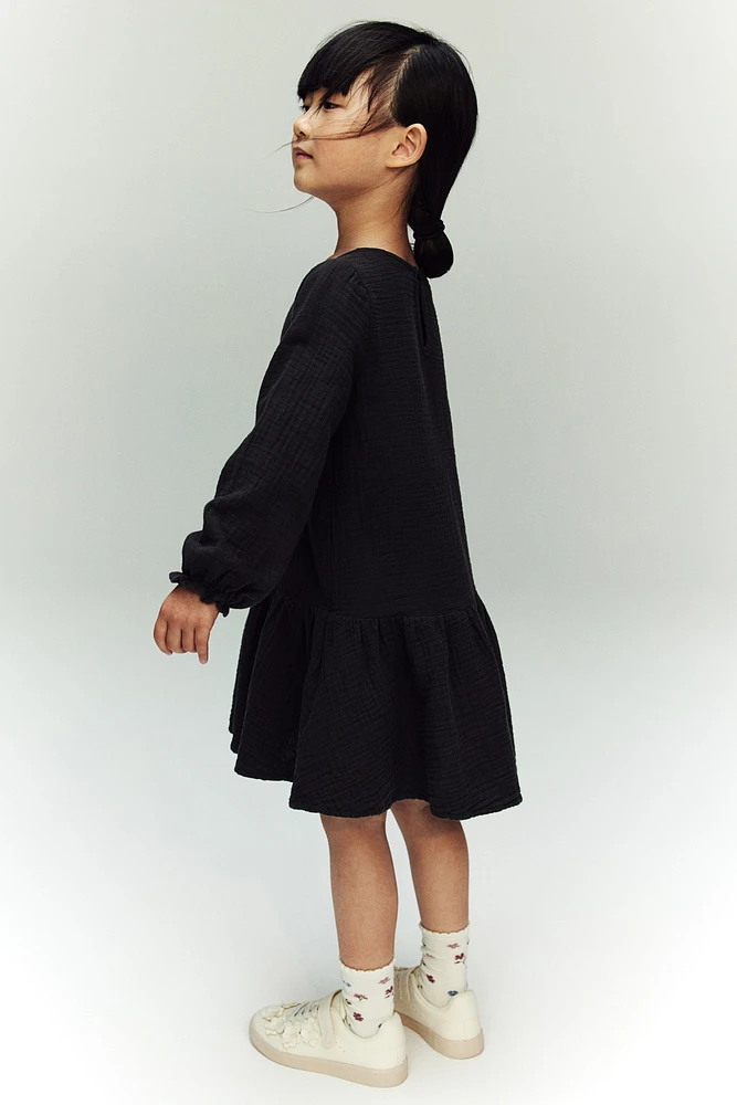 Robe en mousseline de coton