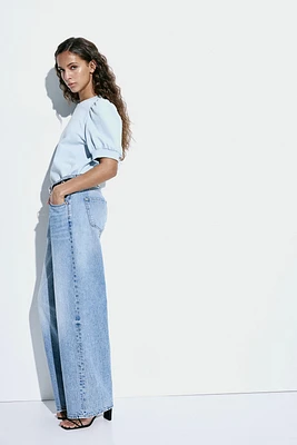 Puff-Sleeved Top