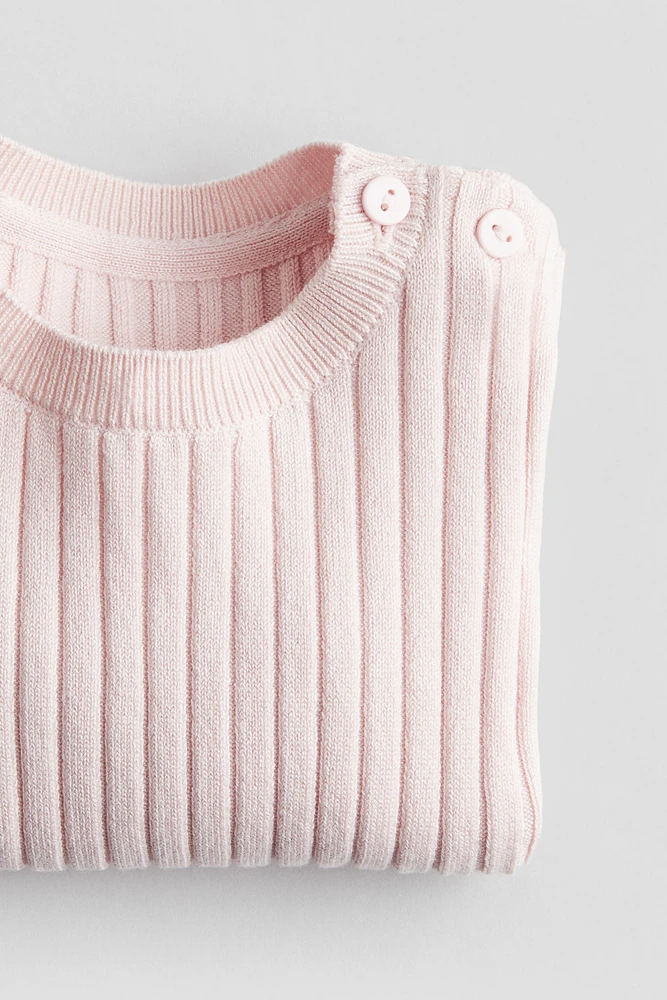 Rib-knit Sweater