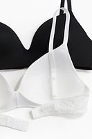 Lot de 2 soutiens-gorge en microfibre