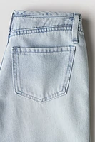 Jean à jambes larges