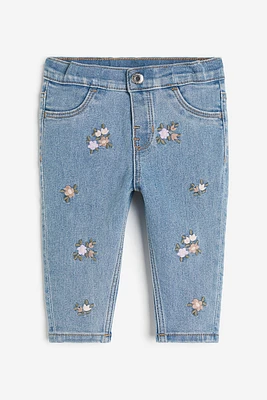 Embroidered Jeans