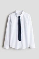 2-piece Shirt and Tie Set