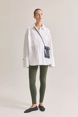 MAMA Legging côtelé sans coutures
