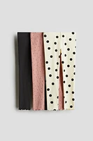 3-pack Ribbed Cotton Leggings