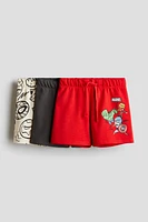 Lot de 3 shorts avec motif imprimé