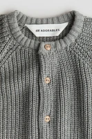 Veste en côtes fantaisie de coton