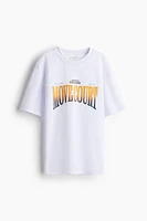 Printed Mesh Sports Shirt with DryMove™