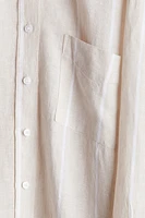 Chemise ample en lin