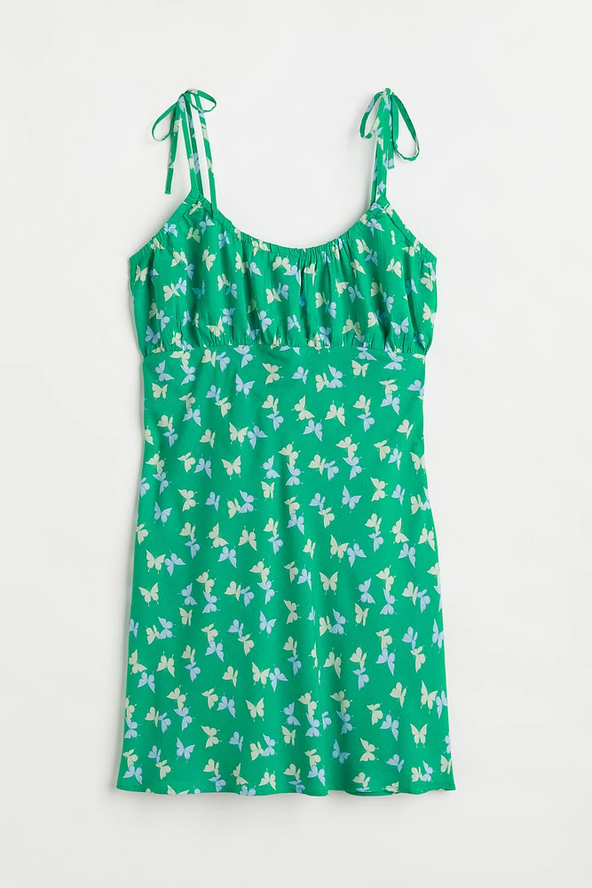 Patterned Slip Dress