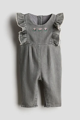 Ruffle-Trimmed Jumpsuit