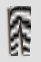 Ribbed Jersey Leggings