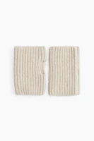 Rib-Knit Wrist Warmers