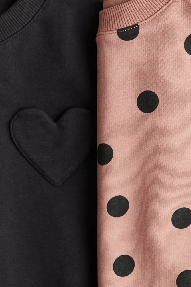 2-pack Puff-Sleeved Sweatshirts