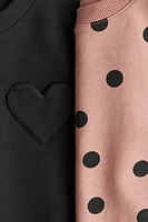 2-pack Puff-Sleeved Sweatshirts