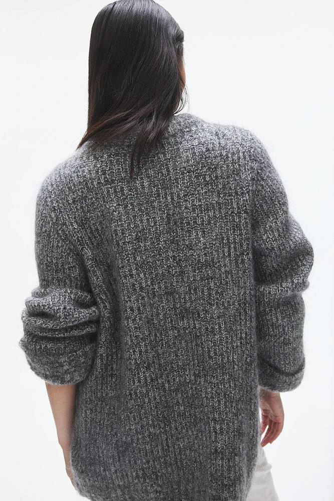 Mohair-Blend Cardigan