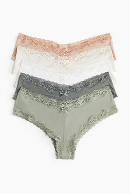 Lot de 5 culottes Hipster
