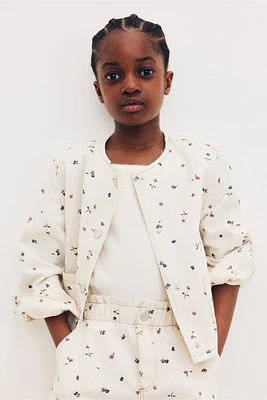 Veste en denim de coton