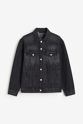 Veste Coupe Décontractée en denim