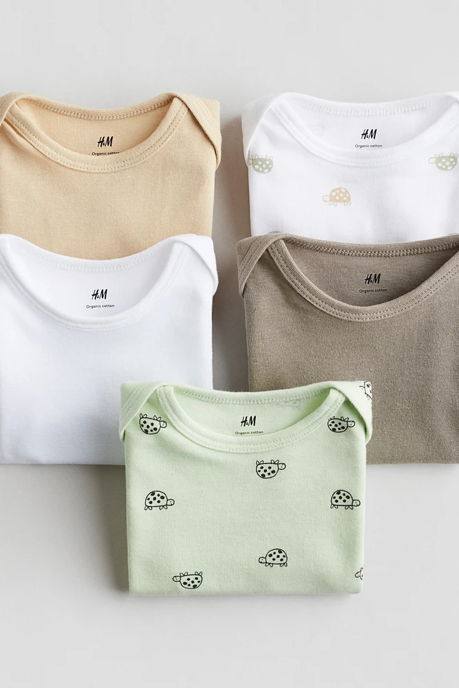 Lot de 5 maillots en coton