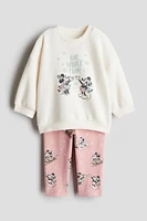 2-piece Printed Sweatsuit