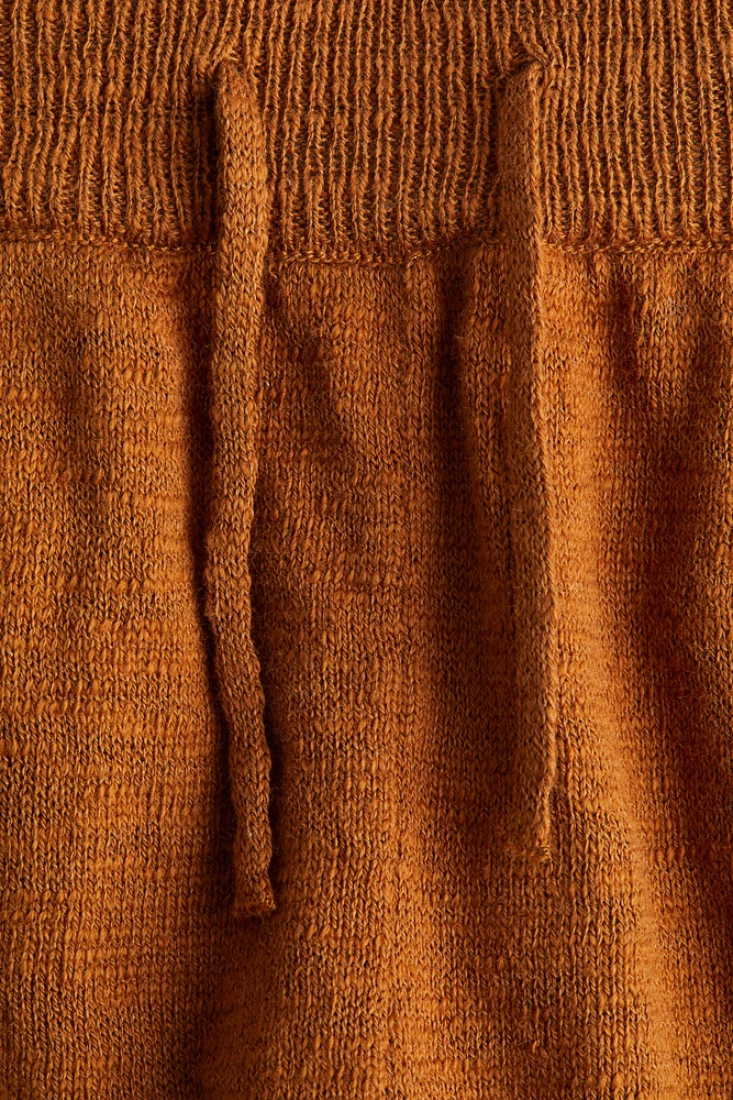 Fine-Knit Cotton Shorts