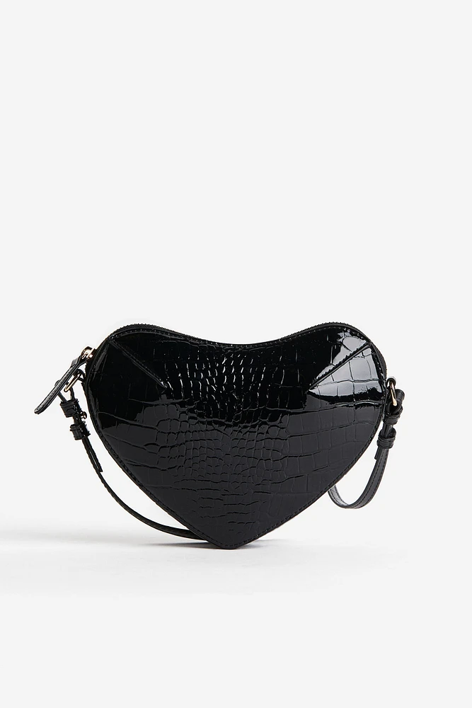 Heart-shaped Shoulder Bag