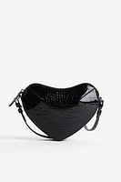 Heart-shaped Shoulder Bag