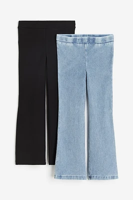 2-pack Flared Jeggings