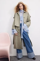 Maxi Trench Coat