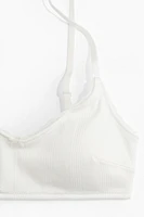 Padded Soft-Cup Pointelle Bra