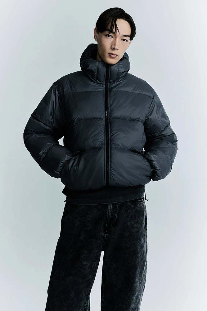 Loose Fit Water-Repellent Puffer Jacket