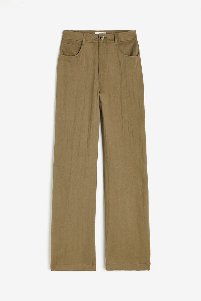 Lyocell-blend Pants