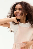 Robe en jersey de coton