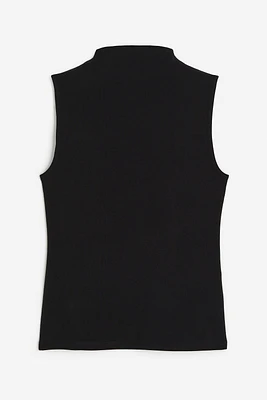 Mock Turtleneck Tank Top