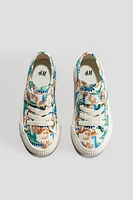 Cotton Canvas Sneakers