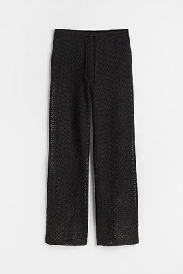 Wide-leg Pull-on Pants