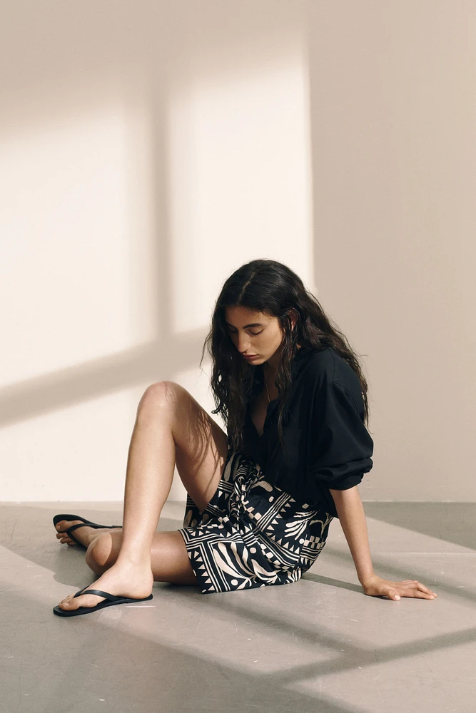 Drawstring shorts