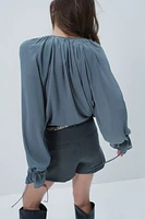 Ruffled Blouse