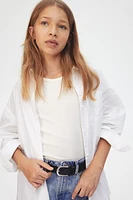 Cotton Poplin Shirt