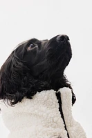 Veste pour chien en tissu peluche