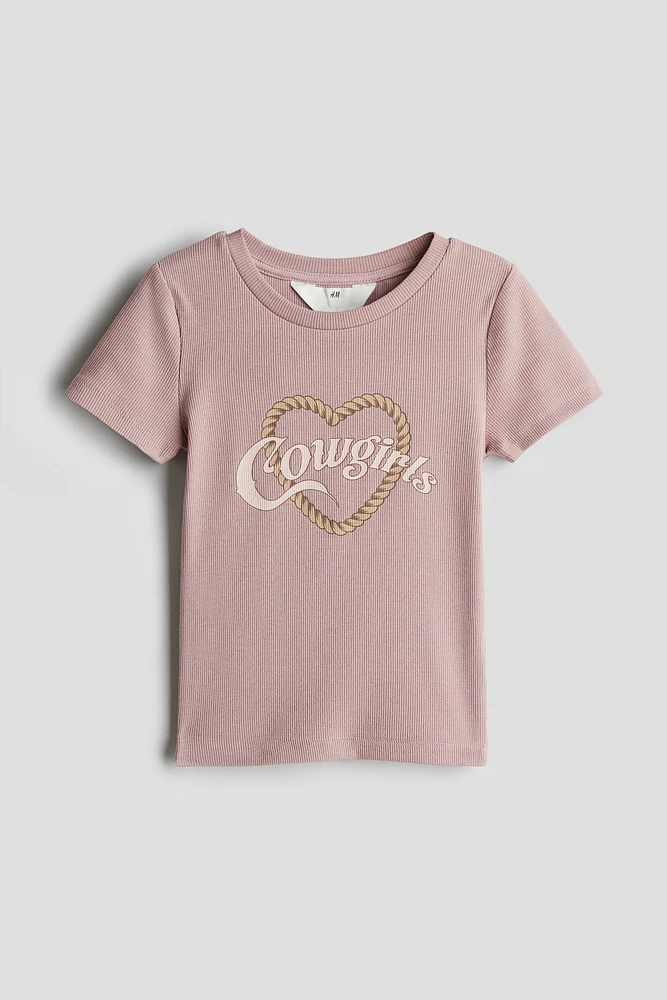 Haut en jersey de coton