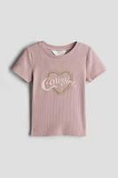 Haut en jersey de coton