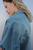 Oversized Denim Shirt